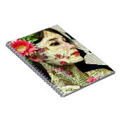 Hübsche Kunstkollektion Notizblock (Rechte Seite)