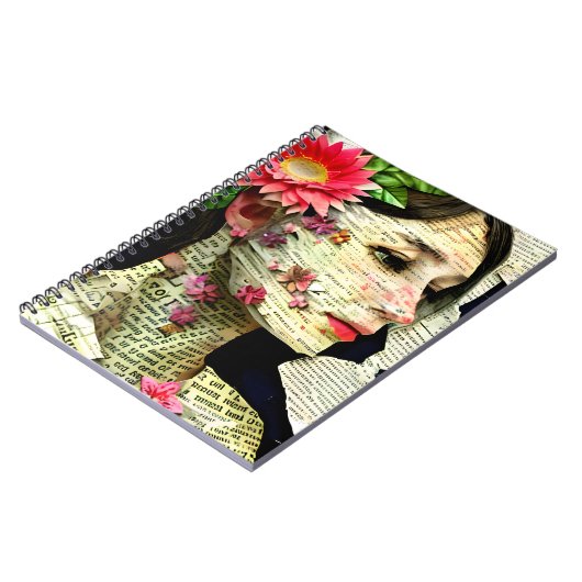 Hübsche Kunstkollektion Notizblock (Linke Seite)