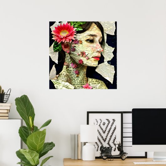 Hübsche Kunstkollektion Poster (Heimbüro)