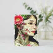 Hübsche Kunstkollektion Postkarte (Stehend Vorderseite)