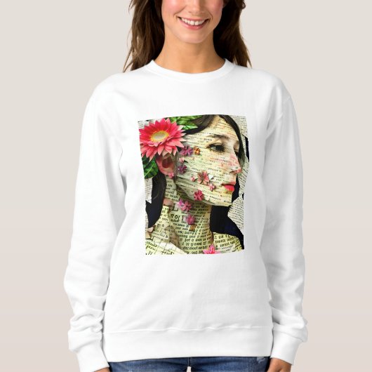 Hübsche Kunstkollektion Sweatshirt (Vorderseite)