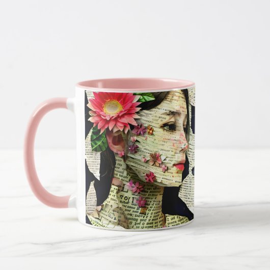 Hübsche Kunstkollektion Tasse (Links)