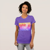 Hübsche Kunstmode T-Shirt (Vorne ganz)