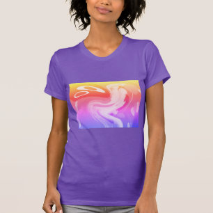 Hübsche Kunstmode T-Shirt