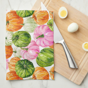 Hübsche Kürbis Geschirrtuch