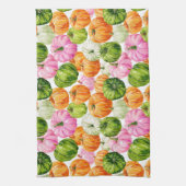 Hübsche Kürbis Geschirrtuch (Vertikal)