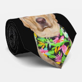 Hübsche Labrador-Krawatte Krawatte (Gerollt)