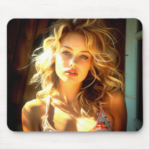 Hübsche Lady Mousepad