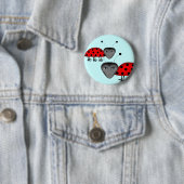 Hübsche Ladybugs Button (Beispiel)