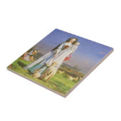 Hübsche Lämmer by Ford Madox Brown Fliese (Seite)