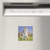Hübsche Lämmer by Ford Madox Brown Magnet (In Situ (Geschirrspüler))