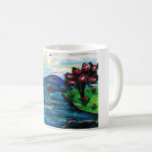 Hübsche Landschaft Kaffeetasse (VorderseiteRechts)