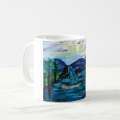 Hübsche Landschaft Kaffeetasse (Vorderseite Links)