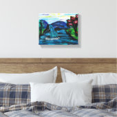 Hübsche Landschaft Leinwanddruck (Insitu (Schlafzimmer))