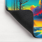 Hübsche Landschaft Mousepad (Ecke)