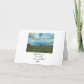 Hübsche Landschaftsfotografie, Behaltend in Touch Karte (Rückseite)