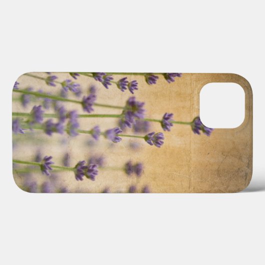 Hübsche Lavendel-Blume Case-Mate iPhone Hülle (Rückseite (Horizontal))