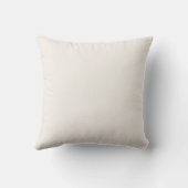 Hübsche Lavendel-Monogramm-Wurfkissen Kissen (Rückseite)
