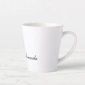 Hübsche Lavendelblüten Milchtasse (Rechts)