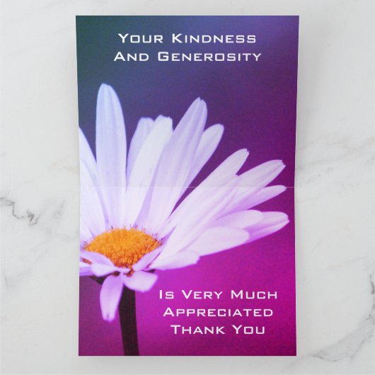 Hübsche, lebendige Farben Karte (Innenseite)