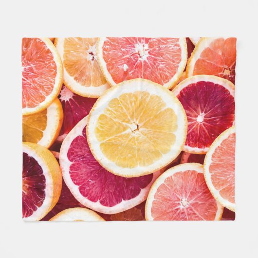 Hübsche Lebensmittel Fleecedecke (Vorderseite (Horizontal))