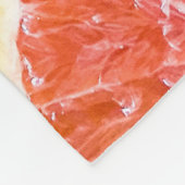 Hübsche Lebensmittel Fleecedecke (Ecke)