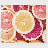 Hübsche Lebensmittel Geschenkpapier (Flach)