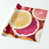 Hübsche Lebensmittel Geschenkpapier (Ungerollt)