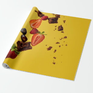 Hübsche Lebensmittel Geschenkpapier