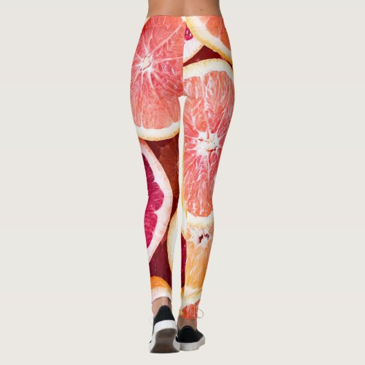 Hübsche Lebensmittel Leggings (Rückseite)