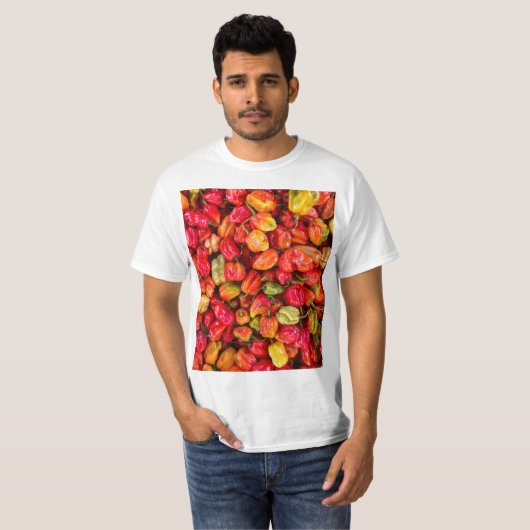 Hübsche Lebensmittel T-Shirt (Vorne ganz)