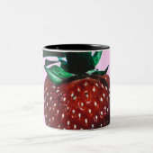 Hübsche Lebensmittel Zweifarbige Tasse (Mittel)