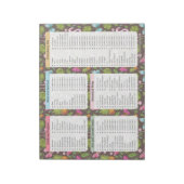 Hübsche Lebensmittelanzeigen, Lebensmittelartikel Notizblock (Rotiert)