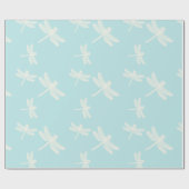 Hübsche Libelle Geschenkpapier (Flach)