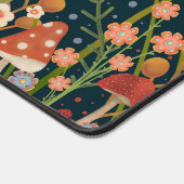 Hübsche Libelle-Pilzblumen Schreibtischunterlage (Ecke)