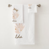 Hübsche Libelle und Blätter Feminine Badhandtuch Set (Insitu)