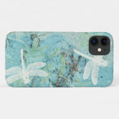 Hübsche Libellen, Aquamarine Kunst Case-Mate iPhone Hülle (Rückseite (Horizontal))
