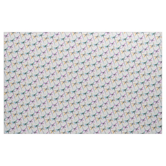 Hübsche Libellen-Aquarellbilder Stoff (Yard (91,4 cm))