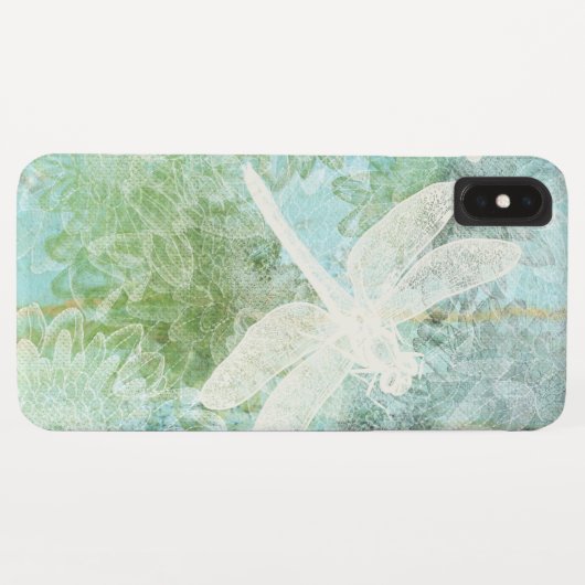 Hübsche Libellen Case-Mate iPhone Hülle (Rückseite (Horizontal))