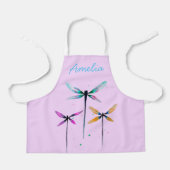 Hübsche Libellen, rustikal Schürze (Vorderseite)