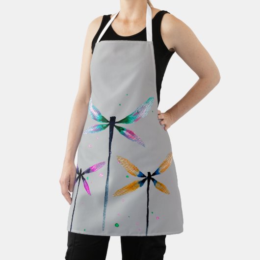 Hübsche Libellen, rustikal Schürze (InSitu)