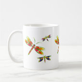hübsche Libellen-Tasse Kaffeetasse (Links)
