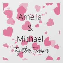 Hübsche Liebe Herz Personalisiert