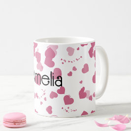 Hübsche Liebe Personalisiert Kaffeetasse