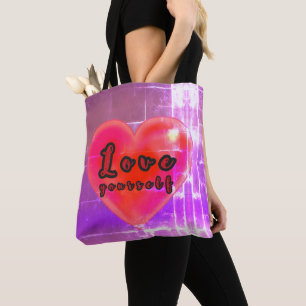 Hübsche Liebe Selbstbewusstsein Tasche