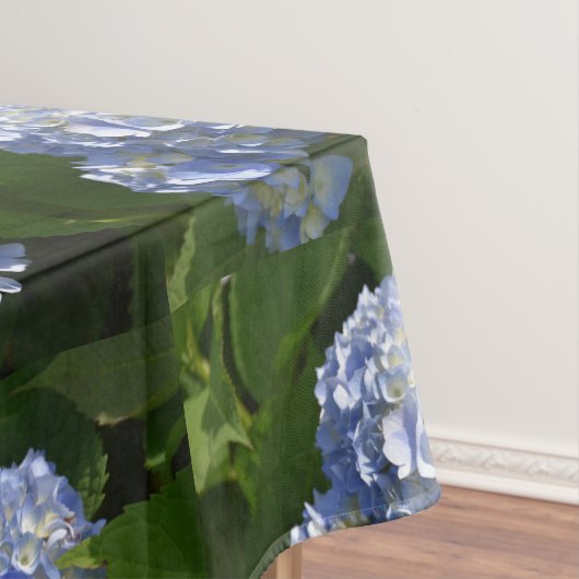 Hübsche Light Blue Hydrangea-Blume Tischdecke (Beispiel)