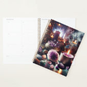 Hübsche Lila Amethyst-Edelsteine und Kristalle Planer (Anzeige)