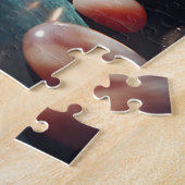 Hübsche Lila Amethyst-Edelsteine und Kristalle Puzzle (Seite)