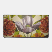 Hübsche Lila Blume Motif Schreibtischunterlage (Vorderseite)