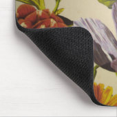 Hübsche Lila Blume Mousepad (Ecke)